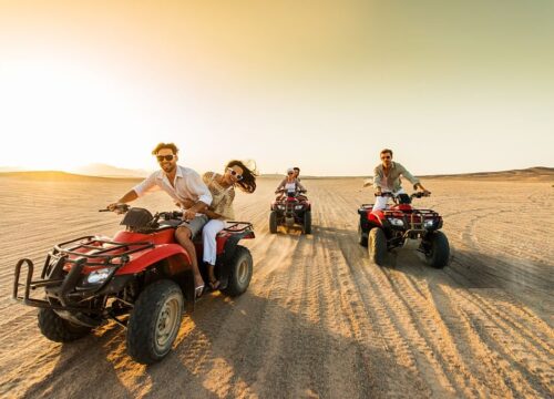 Private 3-stündiges ATV-Quad-Wüstensafari-Abenteuer in Hurghada