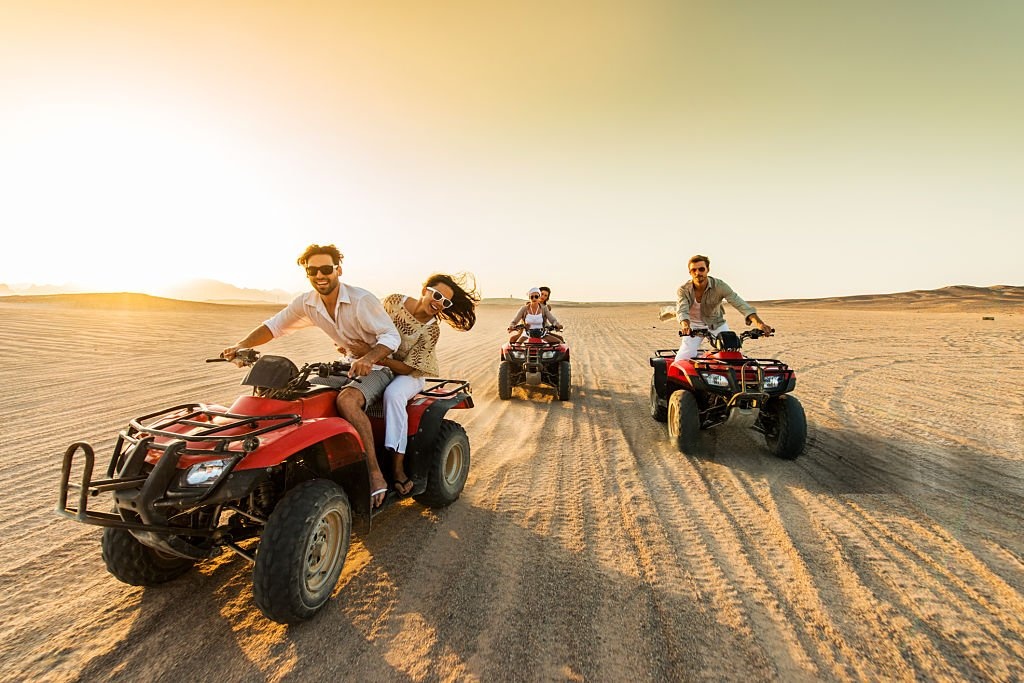 Private 3-stündiges ATV-Quad-Wüstensafari-Abenteuer in Hurghada