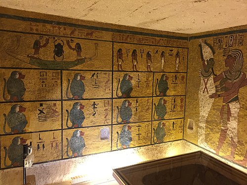 Grab des Tutanchamun im Tal der Könige in Luxor“