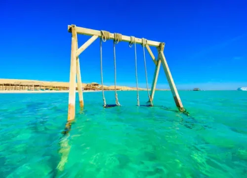 Mahmya Insel in Hurghada – Luxus, Natur und kristallklares Wasser im Roten Meer